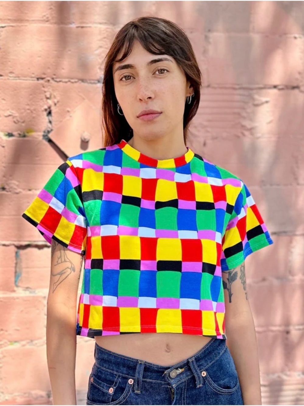 NOOWORKS Crop Top in Candyweave